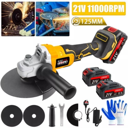 21v 125mm brushless cordless - brushless,