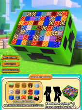 Magnetic Building Blocks Toy Storage Box Set ，DIY Assembly Toys for Children - B