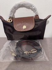 Longchamp mini pouch bag /Brown