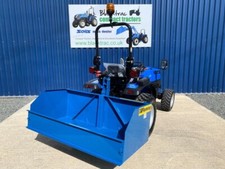 NEW FLEMING COMPACT TRACTOR 4FT TIPPING TRANSPORT BOX, DELIVERY INCLUDED...SOLIS