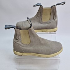 Blundstone Grey Canvas Pull On