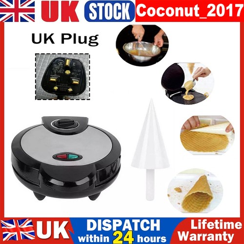 1200w electric ice cream cone - cream,
