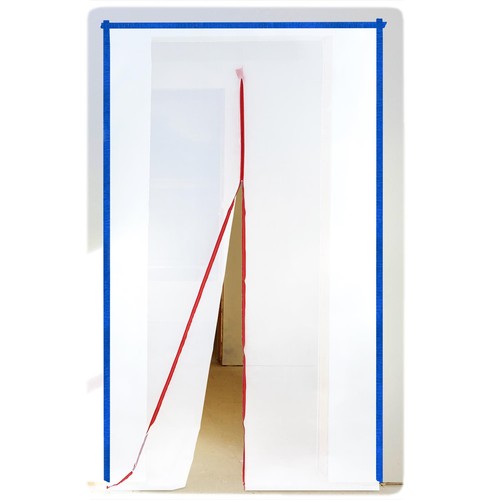 Door dust barrier cover with - dust,