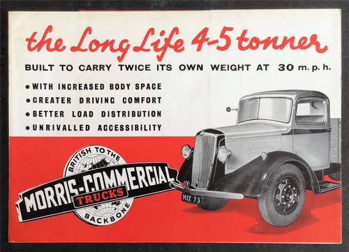 Morris commercial tonner - morris,