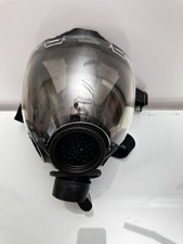 MSA Millennium LARGE Full Face Gas Mask W/Clear Lens Outsert