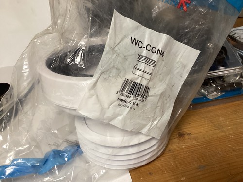 Waste pan connector - ,
