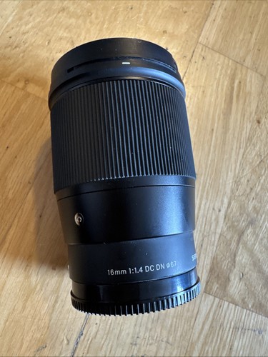 Sigma 16mm dn c sony - 16mm,