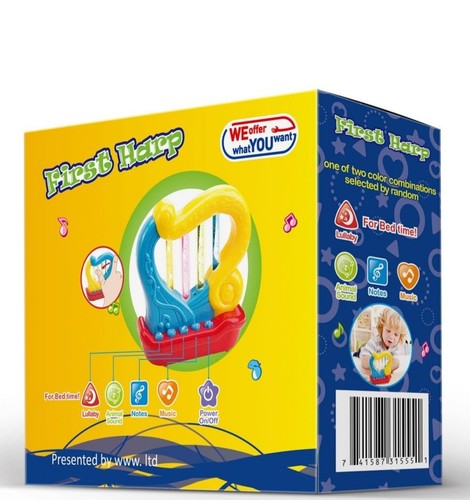 First harp battery - harp, battery-operated