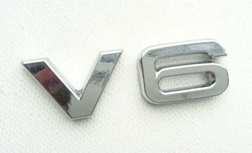 Badge chrome finish self - badge,