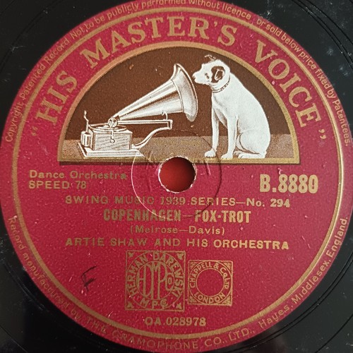 Artie shaw copenhagen hmv - artie,