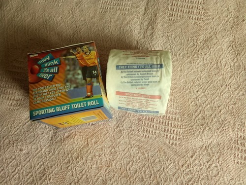 Novelty sport toilet - toilet, roll