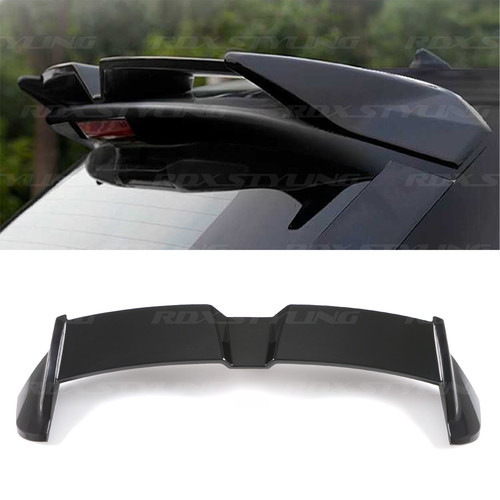 Rear spoiler gloss black - rear,