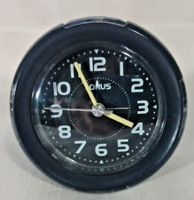 Lovely lightweight LORUS alarm clock - ideal bedroom - quartz battery powered.