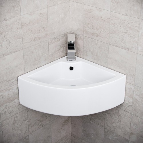 Small quarter corner basin - quarter,