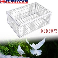 Pigeon Trap Cage Single Way Entry Door Escaping Proof Portable Bird Cage 4 Door
