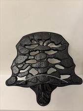 Vintage Black Cast Iron Cook