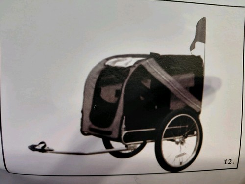 Dog bike trailer pet cat - trailer,