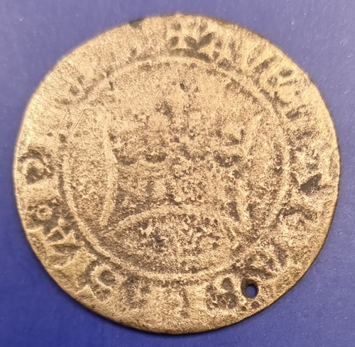 French copper alloy jetton - french,