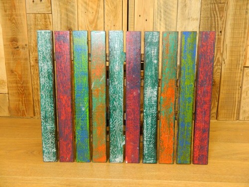 Wooden folding table shabby - folding,