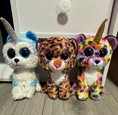Beanie boos plush bundle 3x - ty,