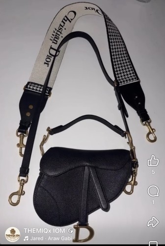 Dior oblique saddle - , mini