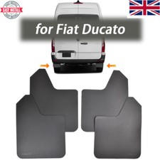 Wide Mudguards Rally Mud Flaps Splash Guards For Fiat Ducato Front Rear W/Clips