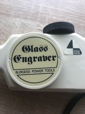 Burgess Glass Engraver Working