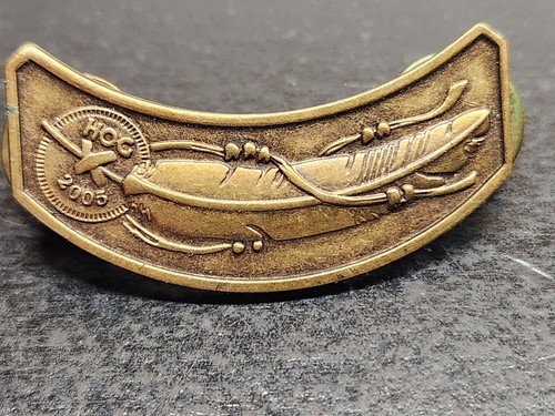 Vintage brass scout - scout, badge