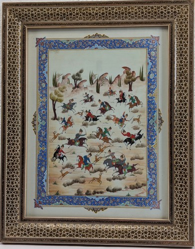 Vintage persian painting - vintage,