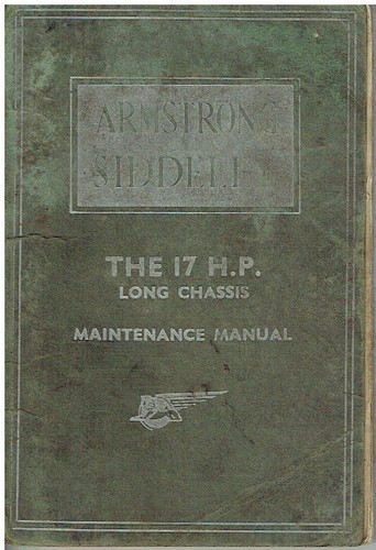 Armstrong siddeley 17hp cyl - armstrong,