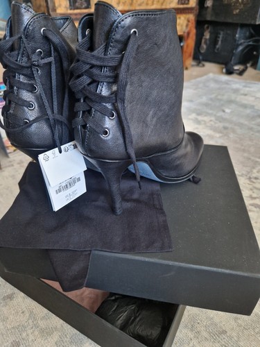 Kate moss zara black leather - moss,