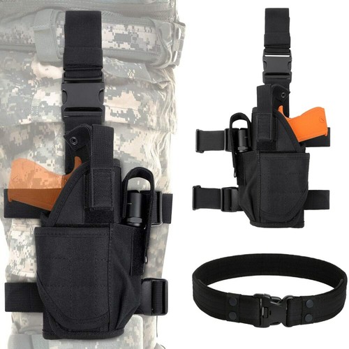 Tactical drop leg pouch gun - pouch,