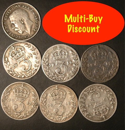 Threepence 1911 1936 - 1911, to