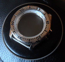 Flat Steel Bezel Instert for Seiko SKX SRPD Stainless Steel insert+Adhesive Ring
