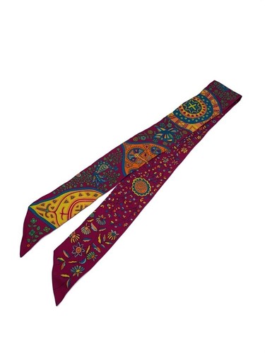 Hermes ribbon scarf silk pup - scarf,