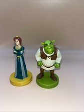 Shrek & Fiona Stationery Stampers Stamp Figure Toy 2003 DWA Official Human RARE