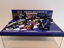 1:43 3 CAR SET MINICHAMPS BUTTON COLLECTION 1999 DALLARA McLAREN PROST TEST