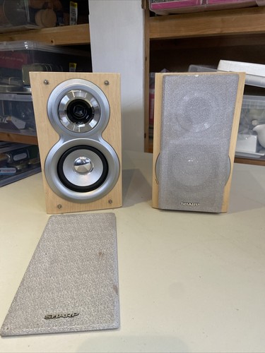 Sharp bookshelf speakers 40w - sharp,