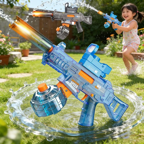 Electric water gun automatic - water,