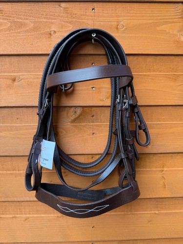 Leather hunter bridle for - leather,