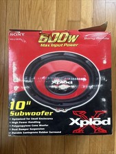 NEW NIB Sony Xplod 10” Car