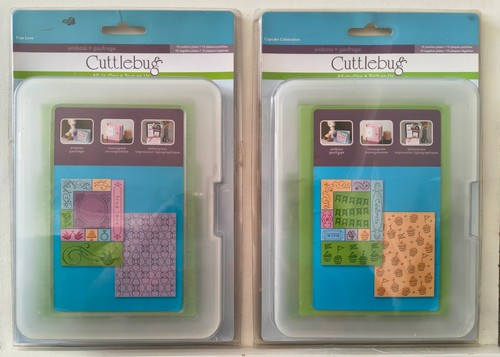 Cuttlebug embossing folders - cuttlebug, x
