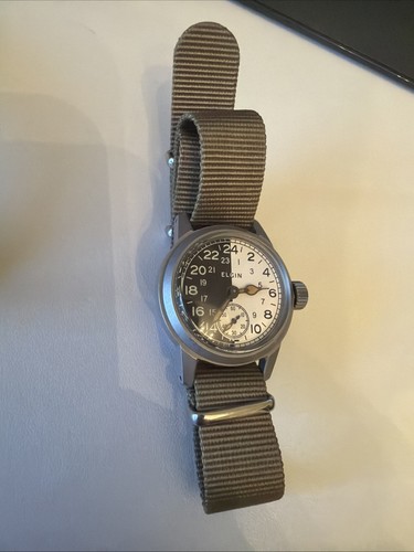 Elgin wwii army - wwii, watch