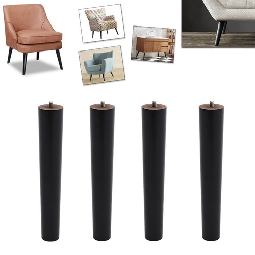 Black 4pcs wooden - wooden, furniture