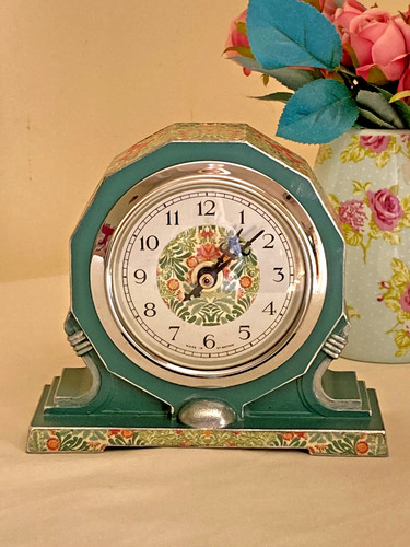 Clock mantle william morris - mantle,