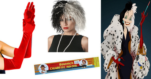 Cruella ville adult costume - cruella,