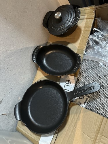 Creuset cast iron set 3 - le,