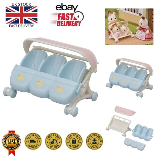 Blue triplet doll - blue,