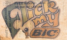 Vintage 70s  80s “Flick My Big” Iron On Heat Transfer 