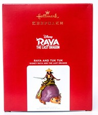 Hallmark Raya and Tuk Tuk  Disney The Last Dragon Keepsake Ornament  2021